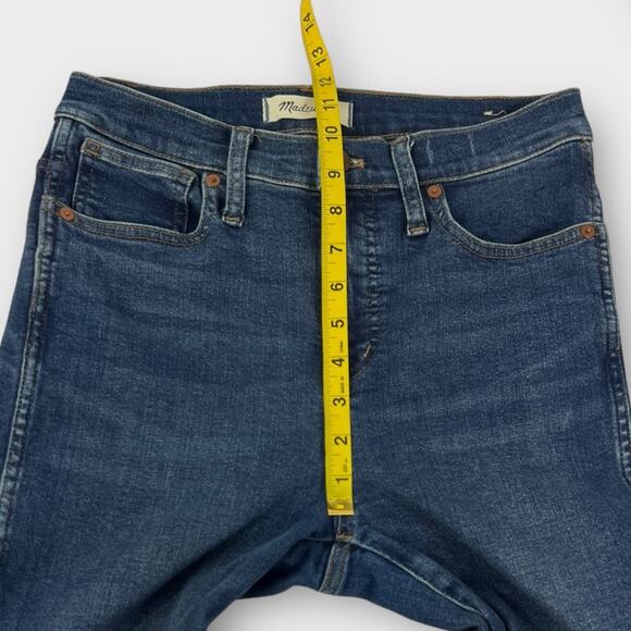 Madewell Tall 10" High-Rise Skinny Jeans in Wendover Wash: TENCEL™ Denim Edition - Picture 9 of 9